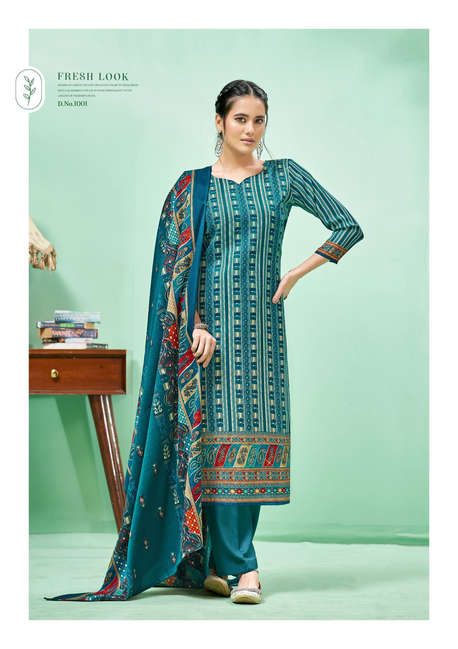 Andaaz By Roli Moli Pashmina Printed Readymade Dress Wholesale Price In Surat
